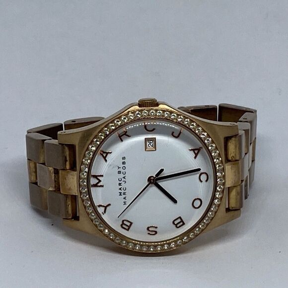 Marc Jacobs Henry MBM3079 Women's Stainless Steel Analog Dial Quartz Watch KS657 - Picture 7 of 12